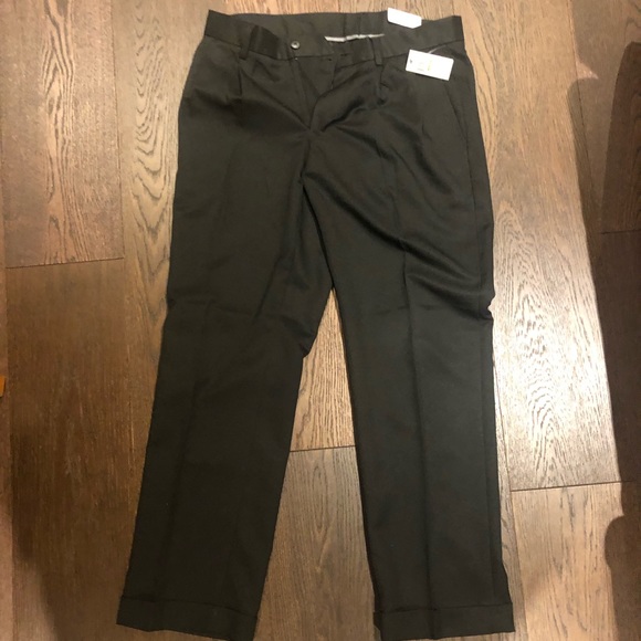 Van Heusen Black Dress Pants - Picture 1 of 3